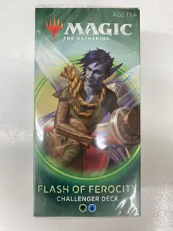 MtG Flash of Ferocity - Challenger Deck 2020 Factory Sealed Magic the Gathering - Image 1