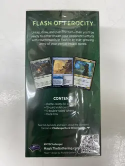 MtG Flash of Ferocity - Challenger Deck 2020 Factory Sealed Magic the Gathering - Image 2