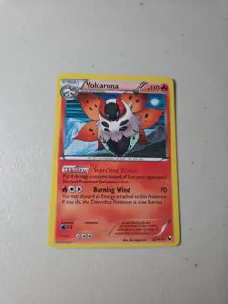 Volcarona 22/108 Dark Explorers Holo Pokemon 2012 - Image 1