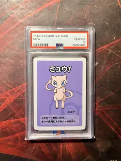 2019 Pokemon Japanese Old Maid Mew | PSA 10 - Image 1