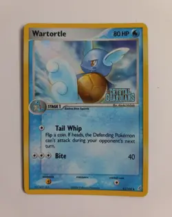 2006 Pokemon TCG Wartortle 43/100 Holo EX Crystal Guardians Stamped - Image 1