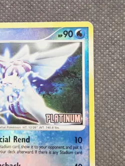 Palkia 26/106 Reverse Holo Platinum Stamped Burger King Promo 2008 Pokemon TCG - Image 4