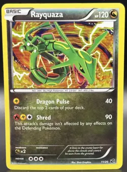 Pokemon TCG - Rayquaza 11/20 Dragon Vault Holo -MP - Image 1
