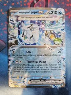 Pokemon TCG 064/167 Wellspring Mask Ogerpon Twilight Masquerade Holo Ultra Rare - Image 1
