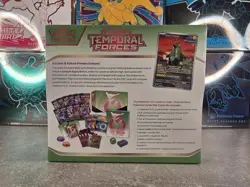 Pokemon Center Temporal Forces ETB Set Waking Wake & Iron Leaves Sealed - Image 3