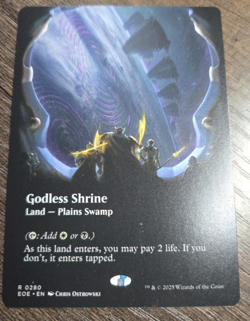 Godless Shrine (Borderless) MTG Edge of Eternities Regular Card - Image 2