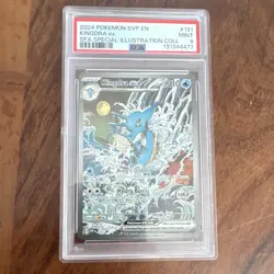 Pokemon TCG Kingdra ex Promo Holo SVP: Scarlet & Violet 131 English PSA 9 - Image 3