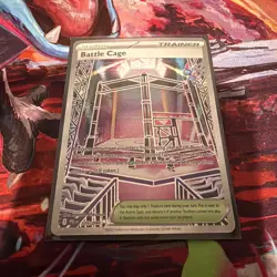 Battle Cage Full Art 116/094 Phantasmal Flames Pokemon TCG NM - Image 1