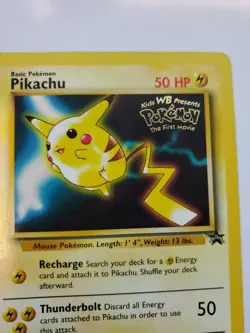 Pikachu Promo Pokemon Base Jungle Fossil WOTC - Image 4