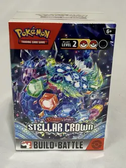 Pokemon TCG: Scarlet & Violet - Stellar Crown Build and Battle Box Sealed NIB - Image 1