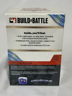 Pokemon TCG: Scarlet & Violet - Stellar Crown Build and Battle Box Sealed NIB - Image 2