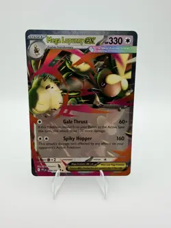 Pokemon TCG Mega Lopunny ex 084/094 Phantasmal Flames Double Rare Holo NM - Image 1