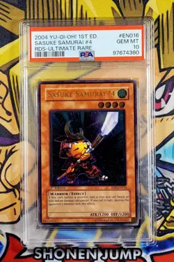 Yu-Gi-Oh SASUKE SAMURAI #4 1st Ed Rise Of Destiny RDS-EN016 Psa 10 Ultimate Rare - Image 1
