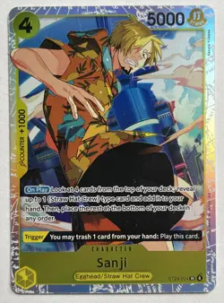 One Piece TCG - Sanji ST29-004 Super Rare Foil English NEAR MINT 2026 - Image 1