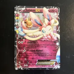 Pokemon TCG Sylveon EX RC21/RC32 Generations Ultra Rare Holo Card - Image 1