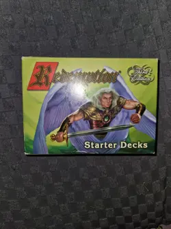 REDEMPTION Card Game STARTER DECKS 3rd Edition Complete Set Im Box 2004 - Image 1