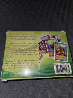 REDEMPTION Card Game STARTER DECKS 3rd Edition Complete Set Im Box 2004 - Image 2