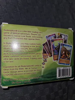 REDEMPTION Card Game STARTER DECKS 3rd Edition Complete Set Im Box 2004 - Image 3