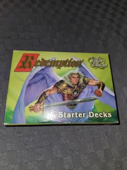 REDEMPTION Card Game STARTER DECKS 3rd Edition Complete Set Im Box 2004 - Image 5