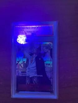 PSA10 One Piece Card Game Japanese Shanks Manga Art Parallel SR OP09-004 2024 JP - Image 2