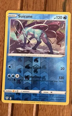 Lugia 140/189 & Suicune 037/189 Rare Reverse Holo Darkness Ablaze Pokemon Cards - Image 2