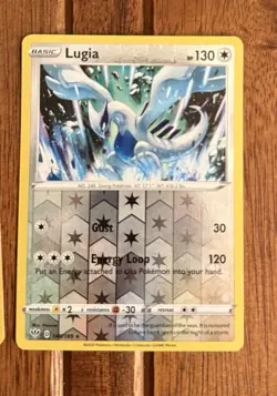 Lugia 140/189 & Suicune 037/189 Rare Reverse Holo Darkness Ablaze Pokemon Cards - Image 3
