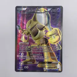 Alakazam EX 117/124 XY Fates Collide 2016 Full Art Pokemon Card TCG NM - Image 1