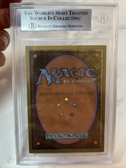 MTG Lord Of The Pit Collector’s Edition International Graded Beckett 8 Magic - Image 4