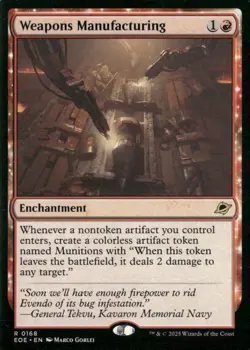 Edge of Eternities #168 Weapons Manufacturing - Image 1