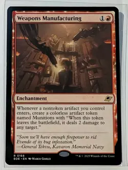 Weapons Manufacturing Edge of Eternities - MTG RARE - Image 1