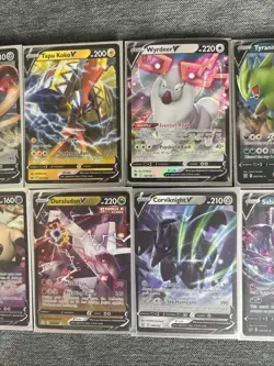 Pokemon V Star Rare Lot Of 10 Full Art Holo Rates Sword And Shield Pikachu V - Image 4