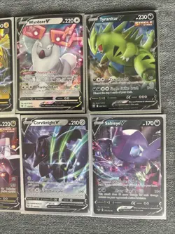Pokemon V Star Rare Lot Of 10 Full Art Holo Rates Sword And Shield Pikachu V - Image 5