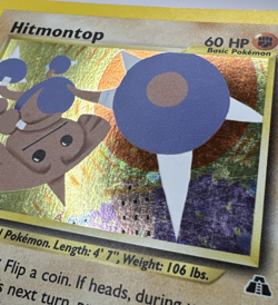 Pokemon TCG – Hitmontop 3/75 – Neo Discovery – 1st Edition – Holo Rare – Vintage - Image 2