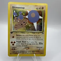 Pokemon TCG – Hitmontop 3/75 – Neo Discovery – 1st Edition – Holo Rare – Vintage - Image 5