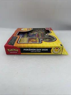 Pokemon TCG Pokemon Day 2026 30th Anniversary Box Pikachu Promo Coin 3 Boosters - Image 3