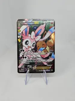 Sylveon EX Full Art RC32/32 Generations: Radiant Collection Holo Pokemon TCG - Image 1