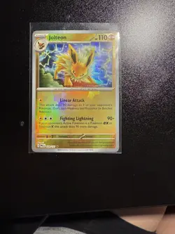 Pokemon TCG Jolteon Poke Ball Pattern Holo 110 HP 029/131 Prismatic Evolutions - Image 1
