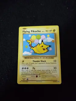 Flying Pikachu 110/108 Secret Rare Evolutions Pokemon Near Mint - Image 1