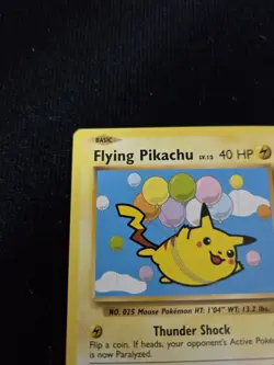 Flying Pikachu 110/108 Secret Rare Evolutions Pokemon Near Mint - Image 3