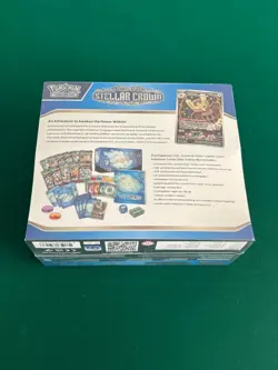 Pokemon TCG: Stellar Crown Pokemon Center Elite Trainer Box SEE DESC small tear - Image 3