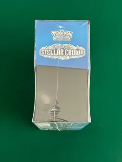 Pokemon TCG: Stellar Crown Pokemon Center Elite Trainer Box SEE DESC small tear - Image 5