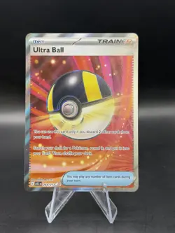 Pokemon Ultra Ball Trainer-Item Ultra Rare Full Art Holo 264/217 - Image 1