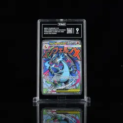 Mega Charizard X ex 023 Pokemon Me: Mega Evolution UPC Promo Holo TAG 9 MINT - Image 1
