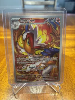 INFERNAPE 2024 POKEMON TWILIGHT MASQUERADE ILLUSTRATION RARE 173/167 Q4094 - Image 1