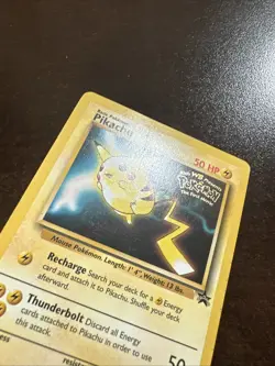 Pikachu 4 Pokemon TCG WOTC Movie Promo DMG - Image 2