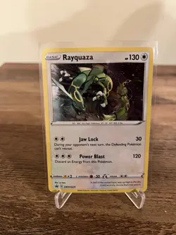 Rayquaza SwSh029 Black Star Promo Holo Pokemon Sea & Sky NM - Image 1
