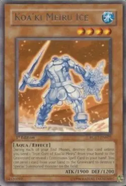 3 x Koa'ki Meiru Ice - RGBT-EN025 - Rare - Unlimited Edition Near Mint, English - Image 1