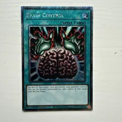 Yu-Gi-Oh! | Brain Control | Platinum Secret Rare | RA03-EN154 NM - Image 1