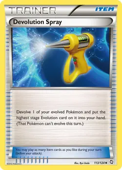 Devolution Spray 113/124 Dragons Exalted Pokemon Card NM - Image 1