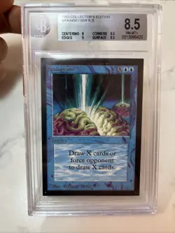 MTG Braingeyser Collector’s Edition Graded Beckett 8.5 Magic The Gathering - Image 2